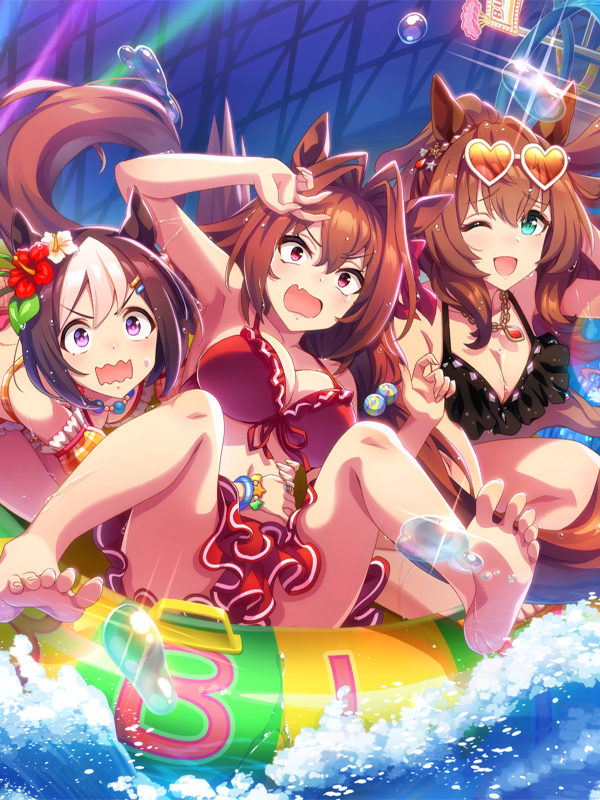 【ウマ娘】イベント限定 SSR [トライフル☆バケーション]ダイワスカーレットのスキル 持続時間&詳細 サポートカード【プリティーダービー】