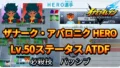 【イナイレV】ザナーク・アバロニク HERO Lv.50ステータス詳細 カウンター ラフプレー【攻略】