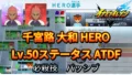 【イナイレV】千宮路 大和 HERO Lv.50ステータス詳細 カウンター ラフプレー【攻略】